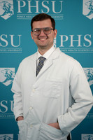 PHSU Long Coat Backdrop